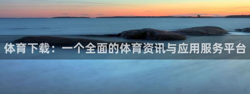 体育下载:一个全面的体育资讯与应用服务平台